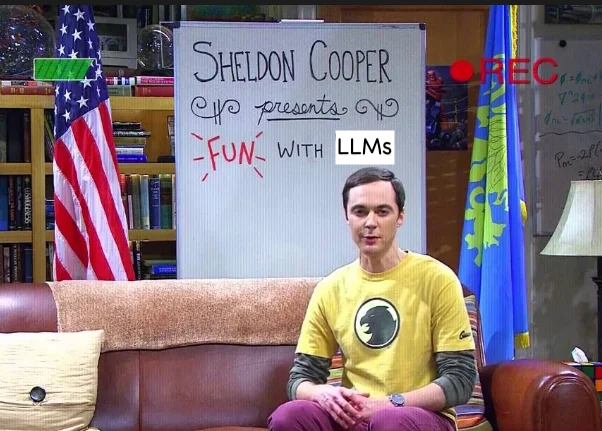 Sheldon cooper’s Fun with flags meme